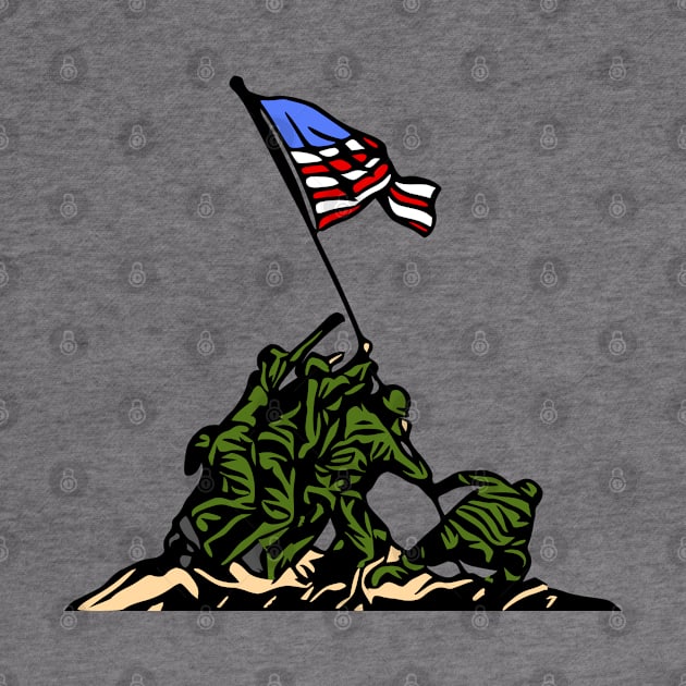 Iwo Jima Memorial by KayBee Gift Shop